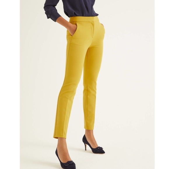 “BODEN”  Cropped Chino Pants - Picture 1 of 15